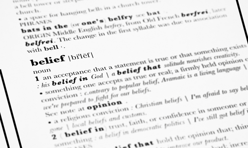 belief