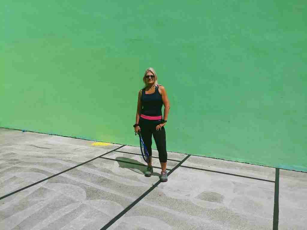 Me + racquetball