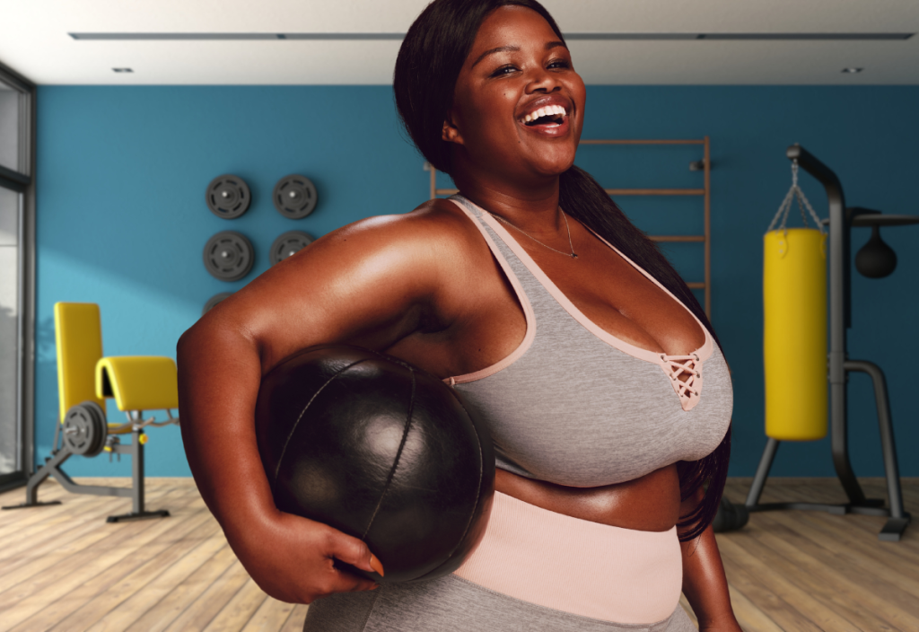 woman celebrating small win 4x2.75