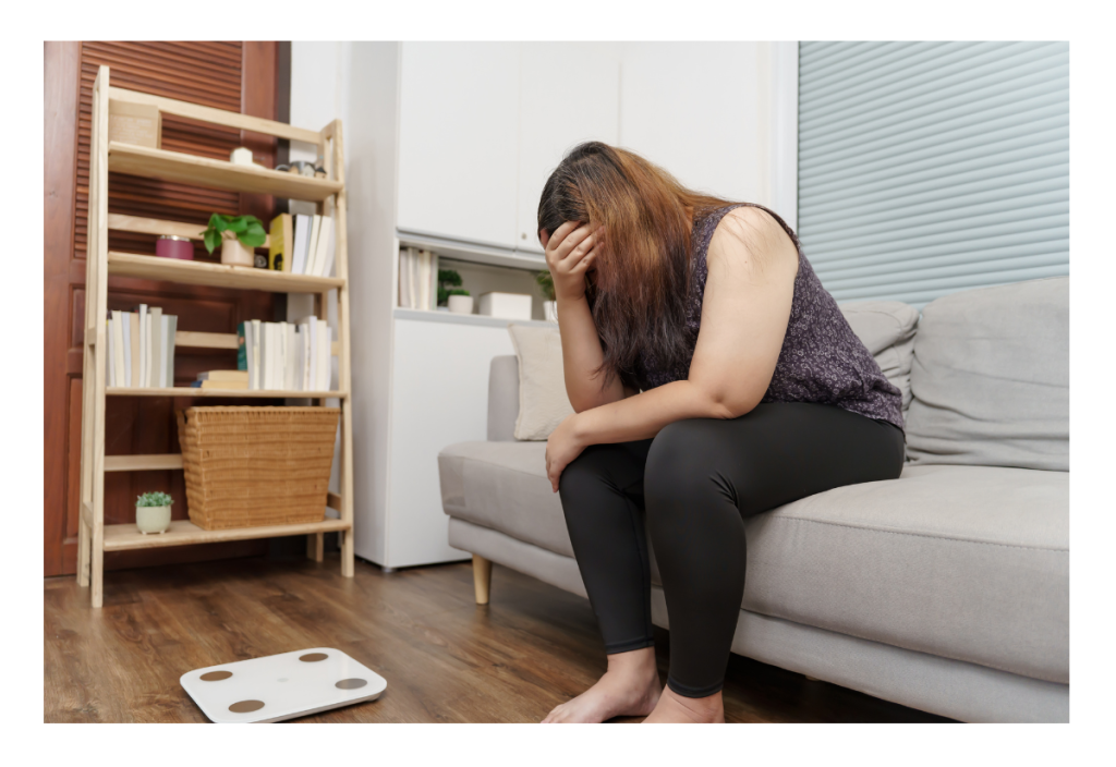 woman frustrated with scale 4x2.75