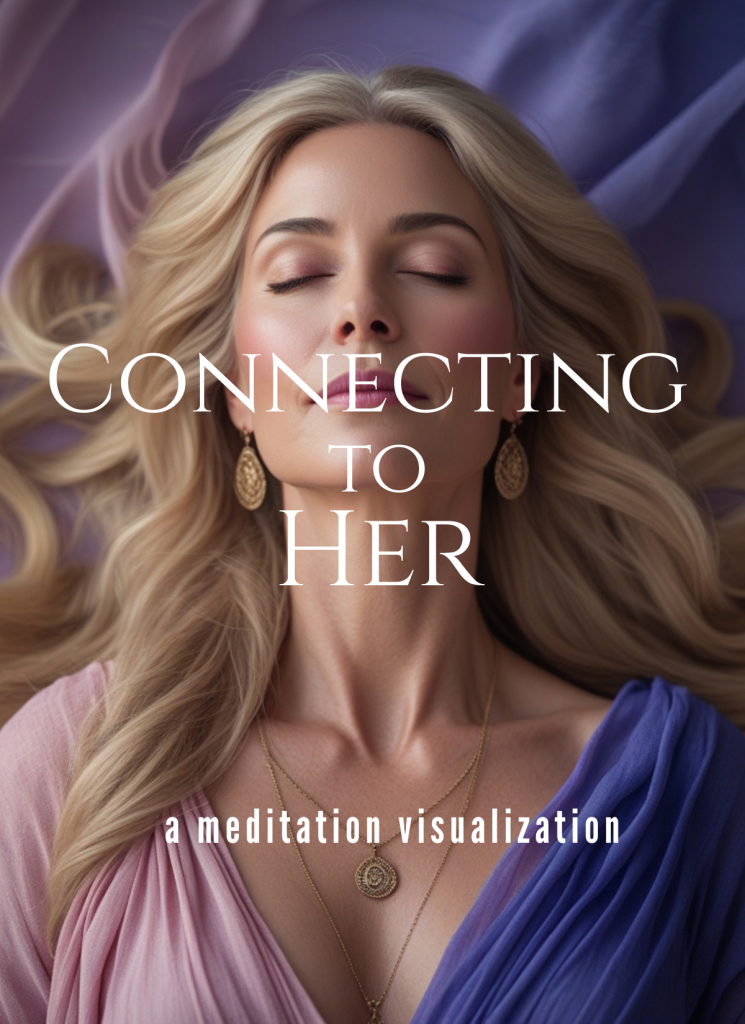 Connecting to her Meditation Visualization Cover