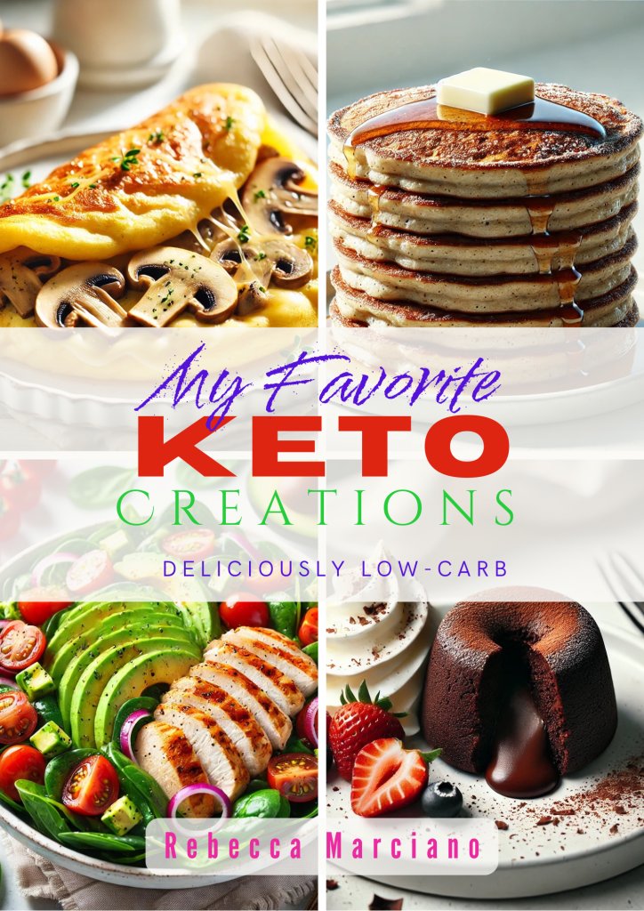 My Favorite Keto Creations - Keto Recipe Ebook COVER