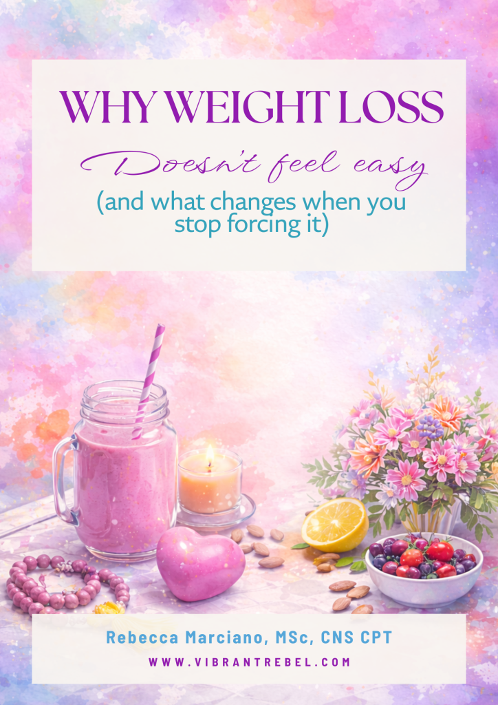 Why Weight Loss Doesn't Feel Easy